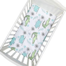 Load image into Gallery viewer, Newborn Baby Crib Fitted Sheet Baby Bed Mattress Cover Soft Breathable Cartoon Print Newborn Bedding For Cot Size 130*70cm