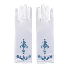 Load image into Gallery viewer, Elsa Princess Accessories Gloves Wand Crown Jewelry Set Elsa Wig Braid for Princess Dress Clothing Cosplay Dress UP