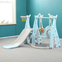 Load image into Gallery viewer, Slides Children's Indoor Home Baby Slide Swing Chair Infant Large Amusement Park Combination Toy 3 in 1 Play Toys Baby Slide