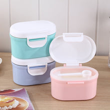 Load image into Gallery viewer, High Capacity Baby Milk Powder Container Melkpoeder Container Baby Food Storage Box Double Layer Infants Feeding Box for Newborn
