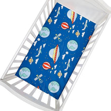 Load image into Gallery viewer, Newborn Baby Crib Fitted Sheet Baby Bed Mattress Cover Soft Breathable Cartoon Print Newborn Bedding For Cot Size 130*70cm
