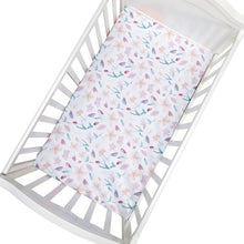Load image into Gallery viewer, Newborn Baby Crib Fitted Sheet Baby Bed Mattress Cover Soft Breathable Cartoon Print Newborn Bedding For Cot Size 130*70cm
