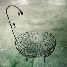 Load image into Gallery viewer, Baby Photo Props Iron Basket Shower Bathtub Newborn Infant Child Photography Auxiliary Frame for Studio Posing Photography Props
