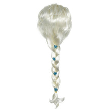 Load image into Gallery viewer, Elsa Princess Accessories Gloves Wand Crown Jewelry Set Elsa Wig Braid for Princess Dress Clothing Cosplay Dress UP

