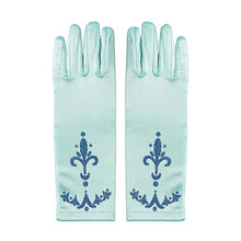 Load image into Gallery viewer, Elsa Princess Accessories Gloves Wand Crown Jewelry Set Elsa Wig Braid for Princess Dress Clothing Cosplay Dress UP
