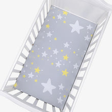 Load image into Gallery viewer, Newborn Baby Crib Fitted Sheet Baby Bed Mattress Cover Soft Breathable Cartoon Print Newborn Bedding For Cot Size 130*70cm
