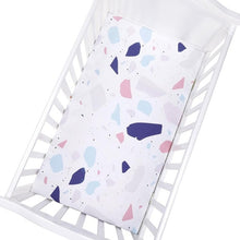 Load image into Gallery viewer, Newborn Baby Crib Fitted Sheet Baby Bed Mattress Cover Soft Breathable Cartoon Print Newborn Bedding For Cot Size 130*70cm
