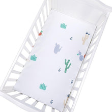 Load image into Gallery viewer, Newborn Baby Crib Fitted Sheet Baby Bed Mattress Cover Soft Breathable Cartoon Print Newborn Bedding For Cot Size 130*70cm
